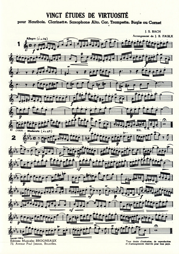 Etude De Virtuosite In E Sheet Music For Piano (Solo - 14