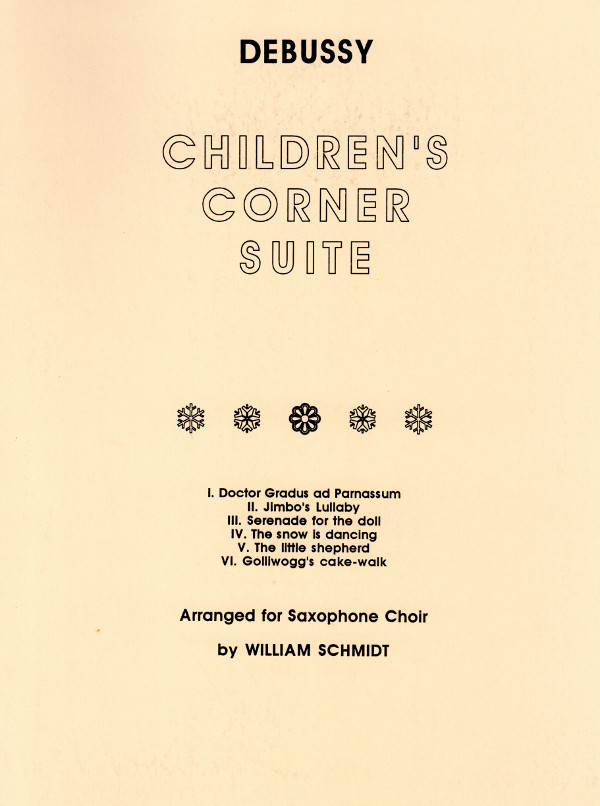 Debussy Children S Corner Golliwogg S Cake Walk Debussy Children S Corner Golliwogg S Cake Walk